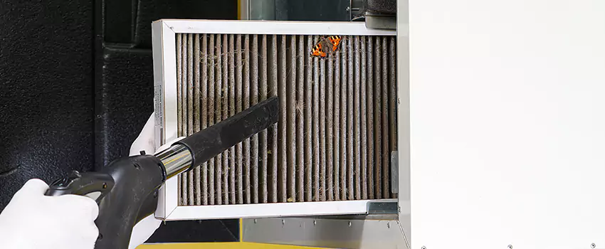 Clogged Air Duct Cleaning Process in Marion, IL