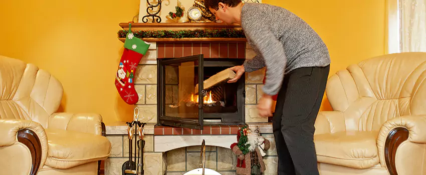 Gas to Wood-Burning Fireplace Conversion Services in Marion, Illinois