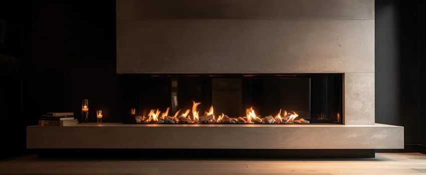 Gas Fireplace Ember Bed Design Services in Marion, Illinois