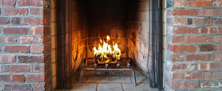 Repairing Damaged Fireplace Tiles in Marion, Illinois