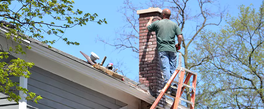 Vinyl and PVC Chimney Flashing Installation in Marion, IL