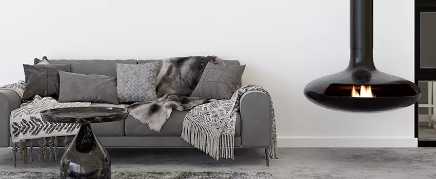 Circular Hanging Fireplace Installation Services in Marion, IL