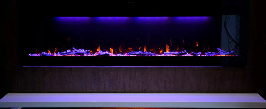 Dynamic Flame Color Fireplace Installation in Marion, IL